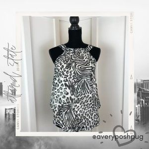 Altar’d State Animal Print Sleeveless, Size M